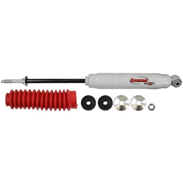 RS55197 – RANCHO Shock Absorber, Nitrogen Gas Charged Limited Lifetime Warranty Non Adjustable Valving With Shock Boo...